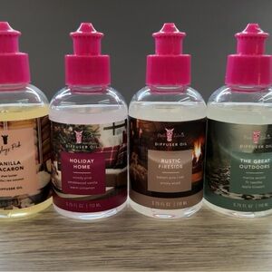 Pink Zebra Diffuser Oil Set